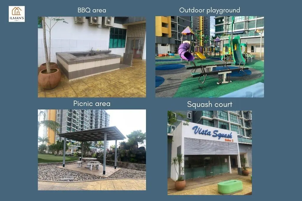 Ilman'S Loft Vista Alam Hillview-Ps4-500Mbps Apartment Shah Alam 0*,  Malaysia