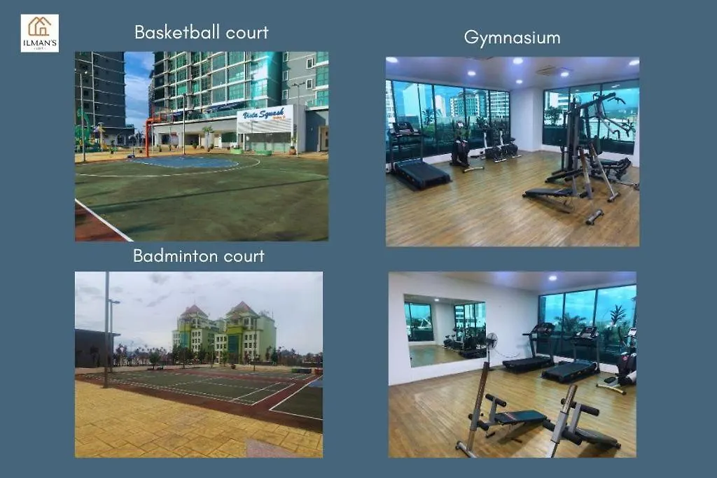 Ilman'S Loft Vista Alam Hillview-Ps4-500Mbps Apartment Shah Alam Malaysia