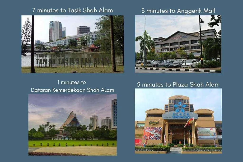Ilman'S Loft Vista Alam Hillview-Ps4-500Mbps Apartment Shah Alam 0*,